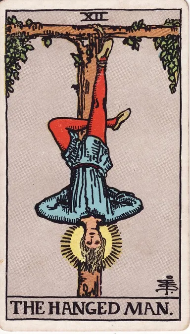 매달린 사람 (The Hanged Man) 타로 카드